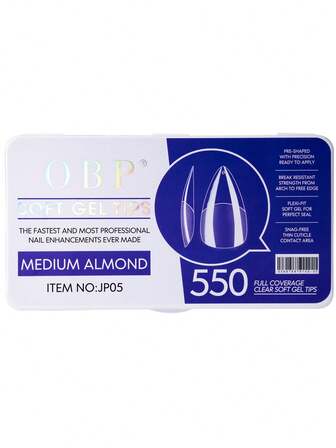 OBP C & G OBP Soft Gel Tips Para Uñas Diferentes Tamaños Y Modelos Elegir Modelos