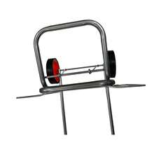 Carrinho de bagagem dobrável – capacidade de carga de 20 kg, estrutura cinza, 98*45*31 cm, para viagens, depósito e uso diário