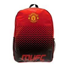 Manchester United FC Fade Backpack (Red/Black/Yellow) - 100% Nylon - (BS2853) - Red - View 1