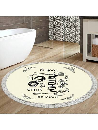 Pearl Digital Non Slip Printed Turkish Vloerkleed AL4035 Zachte Touch, Washable Tapijt Felt Backing Moderne ative Vloer Mat, Living Room, Bedroom, Bathroom, Hallway Or Entryway Available In Many Sizes Quick Drying, Highly Absorbent, Soft, Com Tafel Both Indoor Outdoor view 7