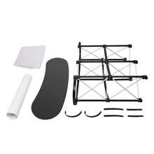 Countertops Pull-Out Promotion Table 130*40*90CM - Black and White - View 2