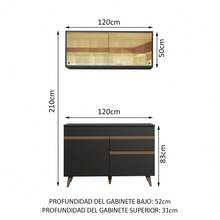 Madesa Gabinete Integral Compacta Reims 120001 Negro