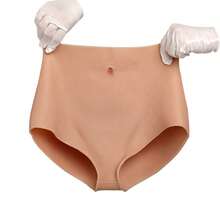 1件装柔软仿真硅胶臀部塑形垫内裤，无缝硅胶臀部和丰臀垫内衣 - 彩色 - 查看 13