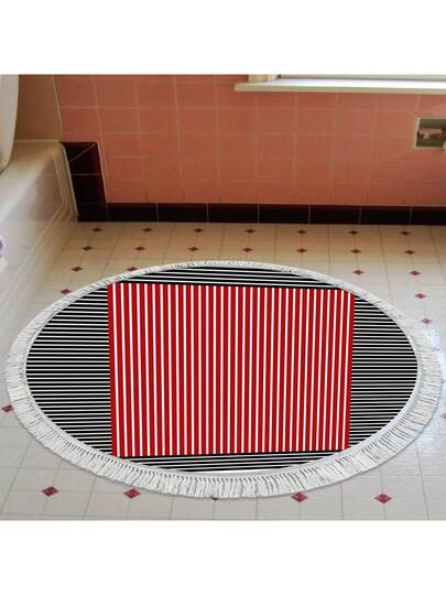 Pearl Digital Non Slip Printed Turkish Vloerkleed AL4023 Zachte Touch, Washable Tapijt Felt Backing Moderne ative Vloer Mat, Living Room, Bedroom, Bathroom, Hallway Or Entryway Available In Many Sizes Quick Drying, Highly Absorbent, Soft, Com Tafel Both Indoor Outdoor view 7