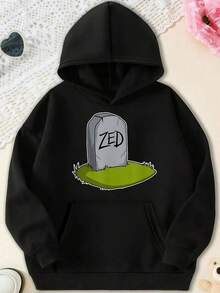 Movie Hoodie. Funny Zed's Dead Gravesie Graphic Design Hoodie Hoodie,Fall Hoodies,Men's Fall Clothes,Street Wear,Halloween,Mens Hoodies,Y2k Clothes,Jesus Hoodie,Thanksgiving Day,Nightmare Before Christmas,Christmas - màu đen - Xem 1