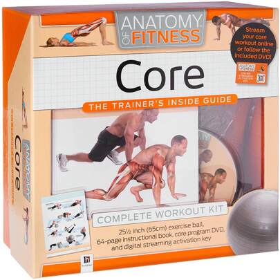 Anatomy Of Fitness Core The Trainer&Amp;Amp;Amp;#39;S Inside Guide Complete Workout Kit