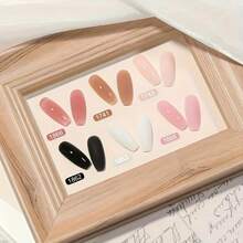 6 Colors Poly Nail Extension Gel Kit - All-Season Classic Colors (Pink, Black, White, Nude, Brown, Clear) With Builder Gel & Lamp - DIY Salon-Quality Manicure Set For At-Home Nail Art, Long-Lasting Wear, Easy Application, No Mixing Required, Ideal Gift For Nail Lovers - Professional & Personal Use, Salon Quality Nails, Highquality Polish, Durable Nail Polish, Color Nail Gel, Nail Builder, UltraGel, Winter Nails - 彩色 - 查看 2