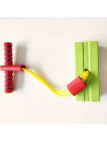 1 pezzo Trampoli in schiuma a molla - Giocattolo divertente con effetti sonori per rimbalzare e allenarsi, attrezzatura per l'equilibrio per esercizi indoor/all'aperto