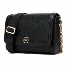 Michael Kors Borsa a tracolla/messenger nera piccola della serie Freya per donna MK 32T2G7FC5L