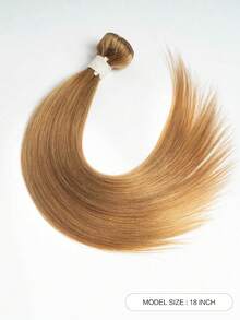 QVR QUEEN VIRGIN REMY 100% Human Hair Yaki Straight Remy Human Hair Weft, 12-18 Inches Sew-In Human Hair Extensions, 95g Per Piece - S27/30 - View 4
