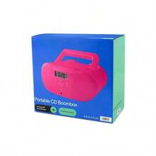 Portable CD Boombox With Digital FM Radio - Mặc định - Xem 5