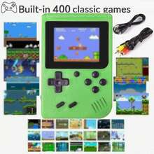 1台Macaron Mini 400合1复古掌上游戏机，大屏幕便携式游戏机，内置400多款经典游戏，支持电视连接，多种颜色可选 - 彩色 - 查看 16