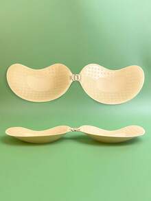 2 PCS Double Sided Sticky Push Up Bra Inserts - Reusable Adhesive Bra With Padding - Sticky Bra For Dresses Bikinis Bra Inserts,Double Sided Self-Adhesive Bra Pads,Sticky Bra Sticky Push Up Bra Lingerie Set Sticky Push Up Bra Push Up Sticky Bra Boob Pads Chest Pads Adhesive Pads - Multicolor - View 11