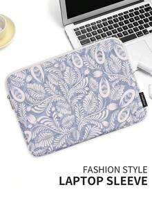 Portable Laptop Sleeve Bag Compatible With HP Asus Printing Notebook Computer Case - Multicolor - View 3