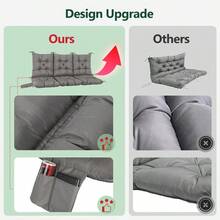 Patio Loveseats - DarkGray - View 5