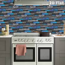 2D Planar Stone-Like Wall Panels, Self-Adhesive Wall Tiles With Realistic Textures, Suitable For Feature Walls, Wall Renovation, Wall Repair, Easy To Install And Waterproof (24 Pieces Per Pack)