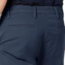 Mens Khaki Flex Work Pants - Pembroke - View 2