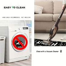 Simple Flannel Bathroom Absorbent Mat Doorstep Mat Home Kitchen Mat Toilet Quick-Drying Foot Pad Anti-Slip Entrance Mat - 白色 - 查看 6