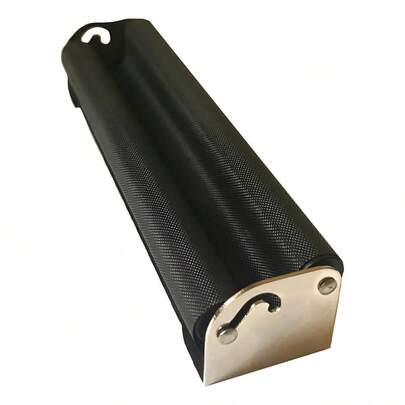 Bolador Simples 110mm Metal Grande King Size Enrolar Papel Prateado