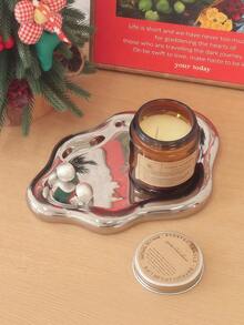 1pc Ceramic Jewelry Tray, Decorative Cloud Dressing Table Key Tray, Women's Ring Holder, Cute Jewelry Tray For Aesthetic Decoration, Silver, Suitable As Room Decoration, Home Decoration, Birthday Decoration, Kitchen, Wedding, Bedroom Decoration, Living Room Decoration, Gift, Party Decoration