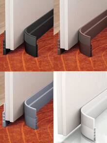 1 Piece Under Door Draft Guard - Under Door Premium Door Sweep/Weather Strip Door Seal Bedroom Door Seam Wind Guard Warmth And Insect Resistant Soundproof Seal (Save Energy - Quick And Easy Installation) Door Strips Ideal For Keeping The Cold Out - Multicolor - View 8