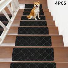 4/7/15pcs Carpet Stair Treads, Suitable For Stair Steps, Protect Elderly And Pets, Non-Slip Stair Mats, Trimmable And Reusable, Reinforced Edges, Durable Stair Covering Pads - Multicolor - View 20