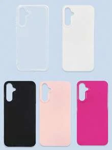 Bộ 5 ốp lưng điện thoại tối giản màu trắng, hồng, đen, chất liệu Dopamine, màu cơ bản, tương thích với các dòng & Galaxy 17 Pro Max 11 13 14 15 16 Galaxy A05 A13 A15 A14 A32 A54 A52 A34 S21 FE S22 S23 S24 S25 Plus Ultra S26 S26 Plus S26 Ultra, màu pastel mùa xuân, quà tặng kỷ niệm, sinh nhật, tiệc tùng. Phiên bản quốc tế, không phải phiên bản nội địa. - Nhiều màu - Xem 52