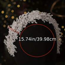 1 件休闲优雅 ABS 塑料头带，派对/婚礼发饰 - 彩色 - 查看 8