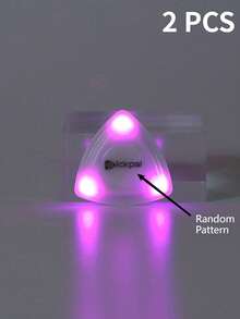 LED Light-Up Guitar Picks, Bass Guitar Night Glow Plectrums, Available In Three Colors (White/Green/Purple),Guitar Led,Guitar Gifts,Picks Guitar Accessories,Rock Music,Guitar Capo,Inflatable Guitar