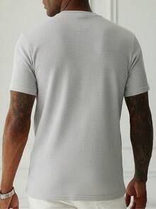 PLAYERA MC TEXTURIZADA - Azul menta - Ver 2