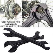 1/2pcs Bicycle Repair Tools, Freewheel Wrench, Rear Axle Spanner 13/14/15/16mm, Mountain Bike Maintenance Tools