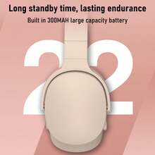 Bluetooth Wireless Headphones, Over-Ear Headphones, Active Noise-Cancelling Color LED Light Comfortable Foldable Headphones, Can Be Connected To A 3.5mm Audio Cable As DJ Monitoring Headphones, Aux Interface, Long Battery Life, High-Fidelity Stereo E-Sports Gaming Headphones, Suitable For/Tablet /PC/ Console/Mobile Phone/Birthday Travel Gift - 粉色 - 查看 2