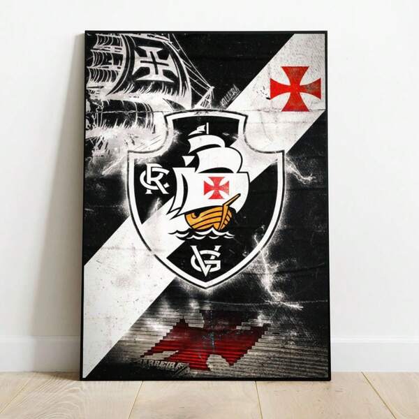 Placa/Quadro Decorativo - Vasco