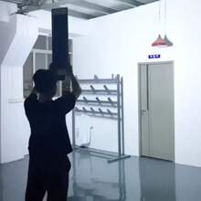 800.000 lúmenes Luz solar LED súper brillante, Luz solar exterior de alta potencia de 500W, Lámpara de camino de jardín, Foco - Negro - Ver 3