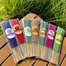7 Sets 103/136/172pcs Aromatherapy Sticks, Night, Day, Dark Cloud 3 Styles With Multiple Fragrances To Choose From: Rose, Lavender, Jasmine, Mint, Cherry Blossom, Vanilla, White Sage, Eucalyptus, Lemongrass, Ocean, Cherry, Passion Fruit, Coconut And Dragon Blood, Suitable For Home Use, Home Decor, Office, Yoga, Meditation, After Meals, Reading Or Music Classes, Long-Lasting Fragrance - Aromatherapy Sticks In a Variety Of Styles/scents Combination Sets - View 5
