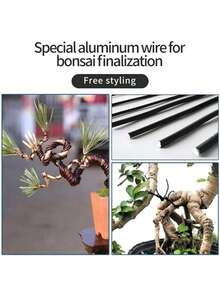 1 cuộn dây nhôm oxit, dây nhôm tạo hình cây cảnh, dễ uốn cong, dễ tạo hình, dùng cho cây cảnh trong nhà, kích thước dây nhôm 1mm, 1.5mm, 2mm, 2.5mm, 3mm - Nhiều màu - Xem 7