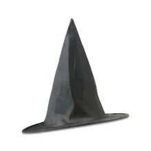 Hanging Witch Hats Decoration, Black, 6 Pieces, Halloween