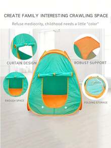 Namiot kempingowy dla dzieci – dla chłopców, dziewcząt, maluchów, zabawki w formie namiotu dla dzieci, gry do odgrywania ról dla dzieci w pomieszczeniach i na zewnątrz, zabawki kempingowe, prezenty urodzinowe, kreatywne prezenty na Boże Narodzenie, Wielkanoc, Święto Dziękczynienia (zielony)