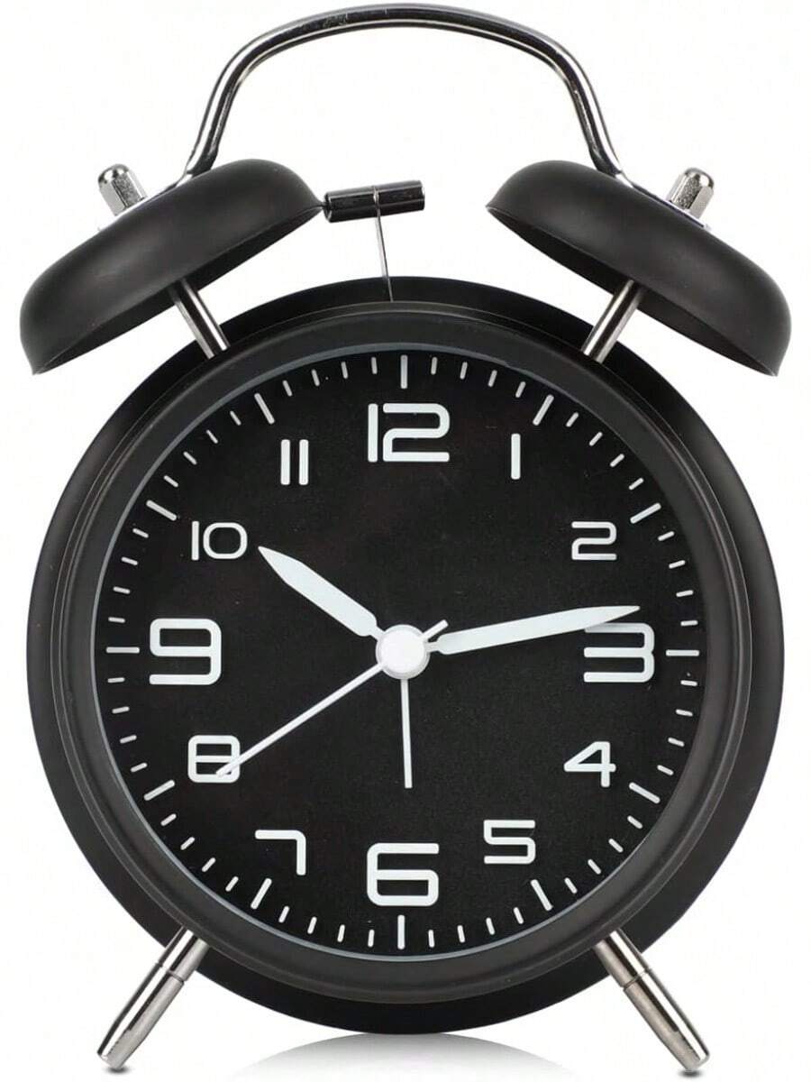 Reloj de Pared Digital, Se Puede Colgar o Colocar Pie Reloj Despertador de visualización Grande con Control Remoto, Reloj Digital con Luz Nocturna, Fecha Semana, Temperatura para recámara (A) - A - Ver 1