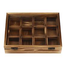 Wooden Spice Box Wooden Spice Box With 12 Containers Spice Fit Box - Default - View 6