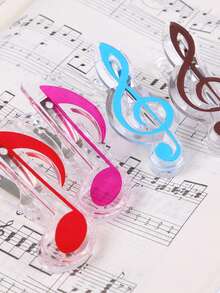 1Pc Score Notes Eighth Note Styles Music Clips Music Gifts For Students In Music Classes Simple And Cute Portable Score Clips Books Daily Life Clip
