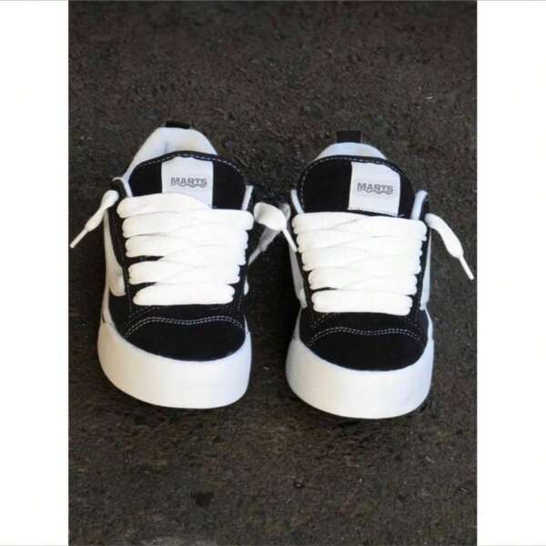 Tenis casual feminino masculino KNU Premium Old sola reta skatista Universitário Y2K