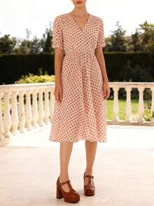 Womens Square Toe Mary Jane Shoes Outdoor  Retro Oxford Wingtip Platform Pump Preppy Ankle Buckle Strap Office Shoes Dress Wear Footwear - 棕色 - 查看 5