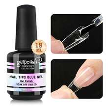 1/2/3pcs Nail Glue, Suitable For Nail Stickers, Nail Tips And False Nails, Super Adhesive, Long-Lasting, Applicable For Acrylic Nails, Gel Nails, Used With UV/LED Lamp - Clear - View 12