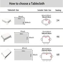 1pc/10pcs Christmas Pink Plaid Gnome Tablecloth Decor, Suitable For Dinner And Picnic, Waterproof And Easy To Clean Tablecloth For Dining Table Party, Rectangular Home Decor For Dining Table, Bar, Coffee Table, Outdoor Picnic, Restaurant Patio, Party Decor, Gift For Holidays, Indoor And Outdoor Use, Available In Multiple Sizes