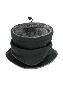 Outdoor Cycling And Skiing Scarf For Autumn And Winter, With Adjustable Length, Thermal Lined, Thick And Warm, Neck Warmer, Anti-Wind, Anti-Dust Mask.