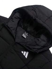 Adidas ESS 3S P D HD J Herren Daunenjacke, Neuer Sportoutfit Winter 2025, Outdoor Winddicht Warm Kapuzen Dicke Jacke, KH3987