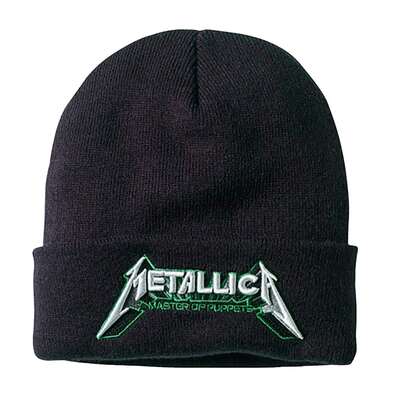Metallica Master Of Puppets Beanie (Black) - 100% Acrylic - (GD3330)