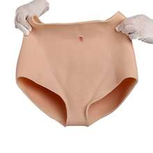 1件装柔软仿真硅胶臀部塑形垫内裤，无缝硅胶臀部和丰臀垫内衣 - 彩色 - 查看 12