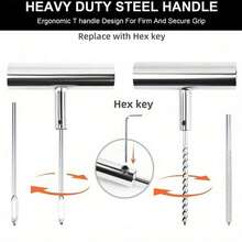 38PCS Emergency Tyre Repair Kit Heavy Duty Car Tire Vehicle Puncture Wheel Plug - Blue - View 7